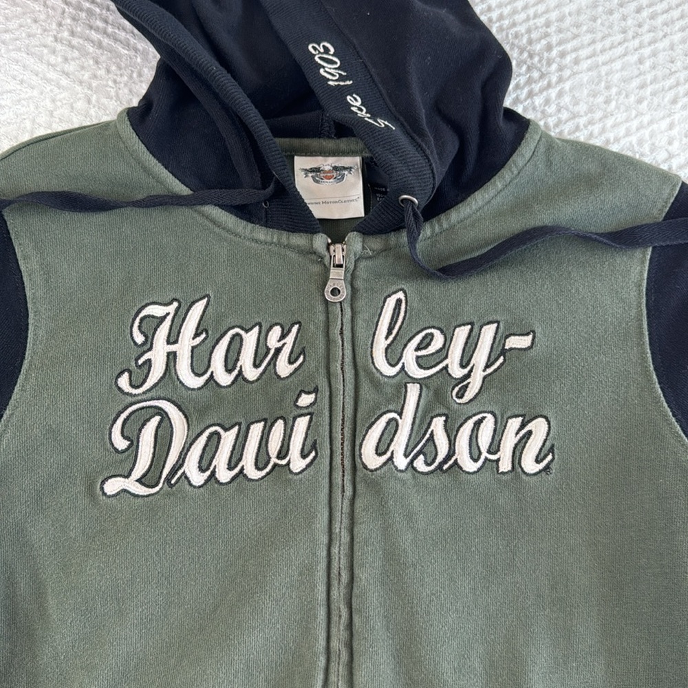 Harley Davidson Genuine Motor varsity jacket - Picture 5 of 10